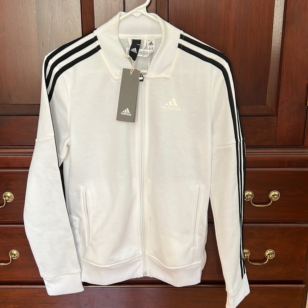 NWT Womens Adidas Tricot Snap TT XS